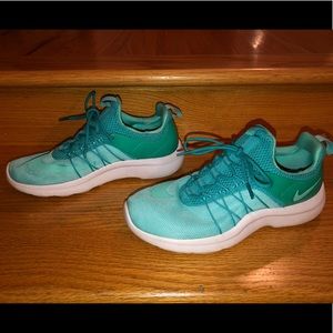 Turquoise Nike Running Shoes
